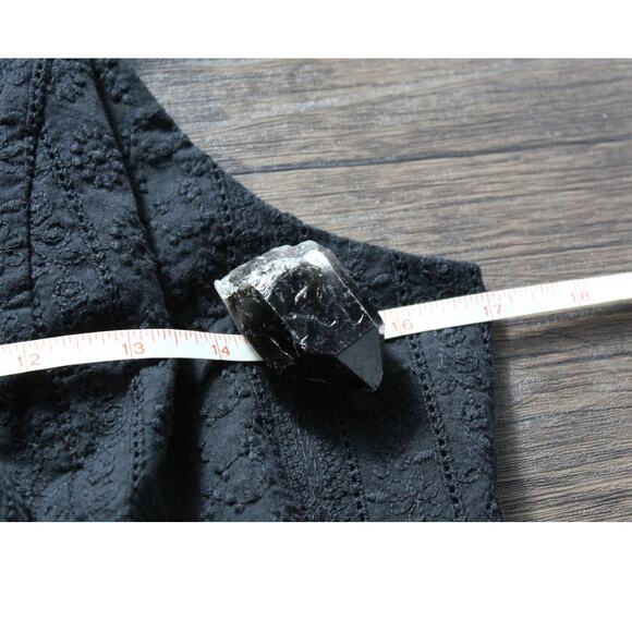 American Flirt Cropped Corset Top Ruffle Sleeve Whimsy Goth Cottagecore Romantic - Picture 9 of 9